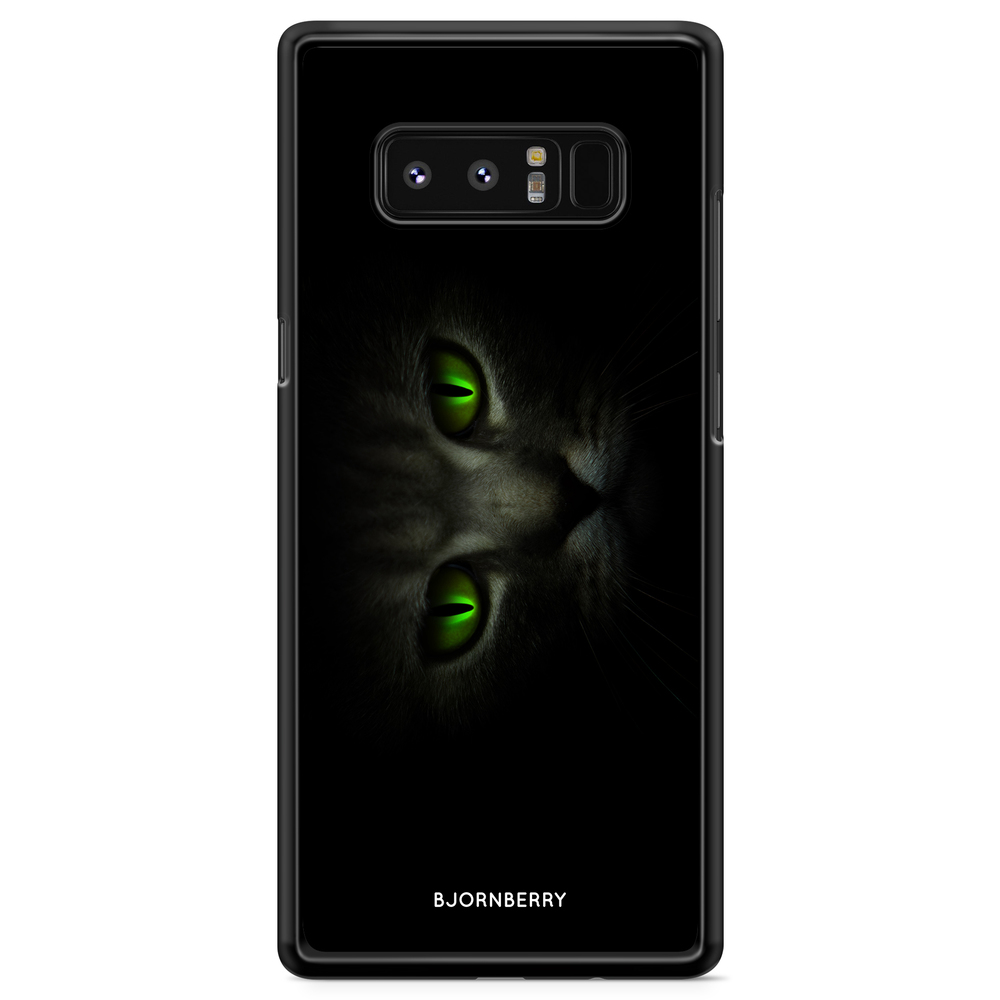 Samsung Galaxy Note 8 Case - Green Cat Eyes
