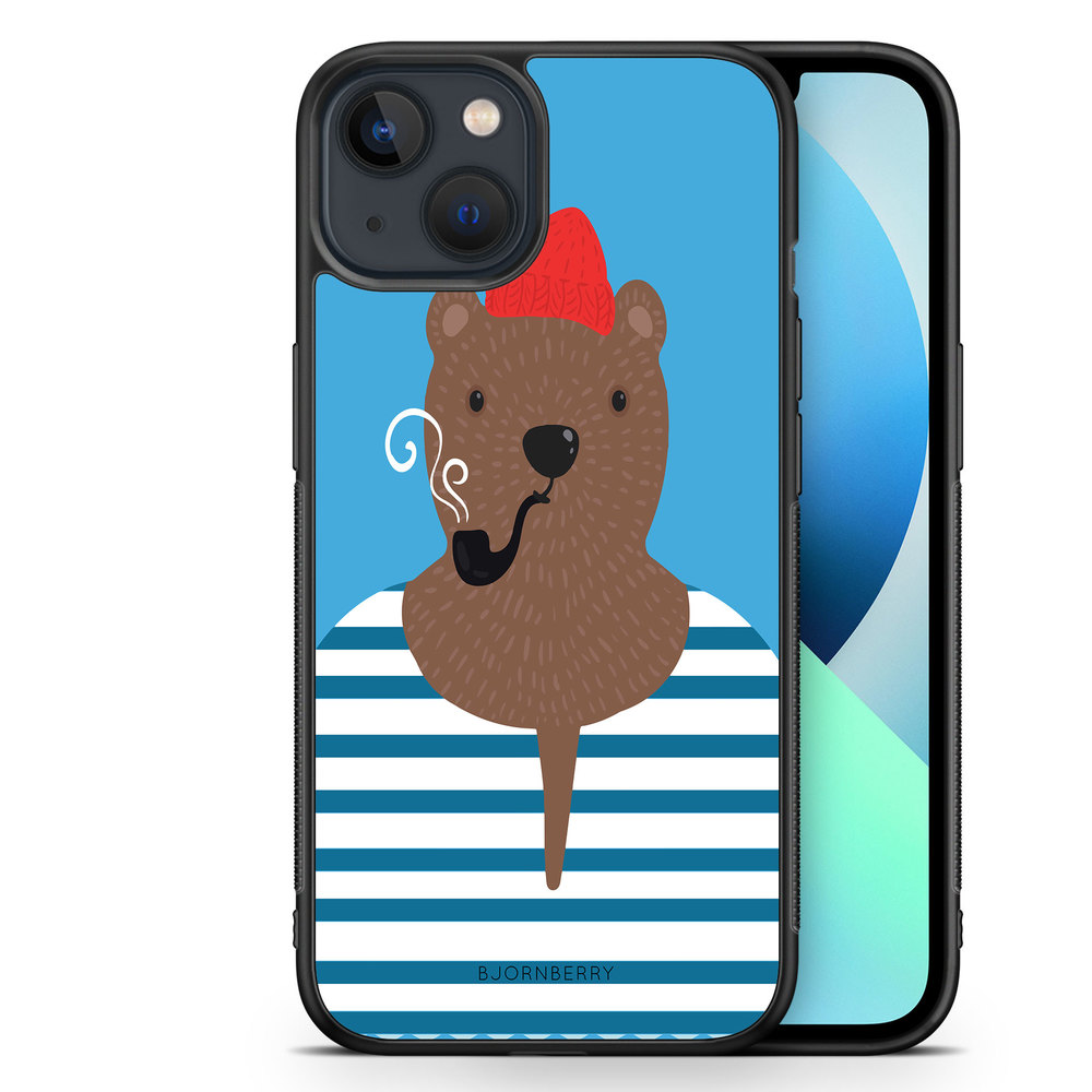 iPhone 13 Mini Case - Hipster Bear