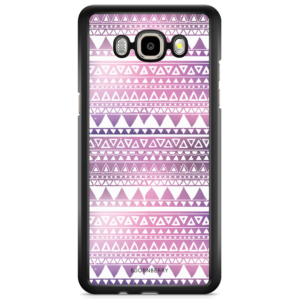 Samsung Galaxy J3 (2016) Case - Purple Aztec