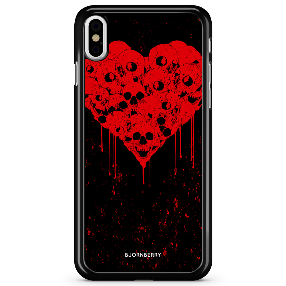 iPhone X / XS Case - Skull Heart