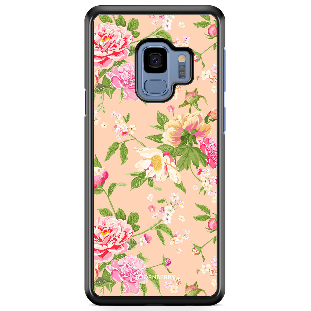 Samsung Galaxy S9 Case - Peony Flowers