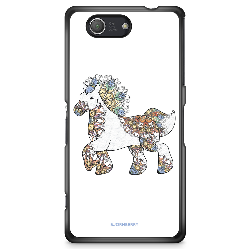 Sony Xperia Z3 Compact Case - Flower Unicorn