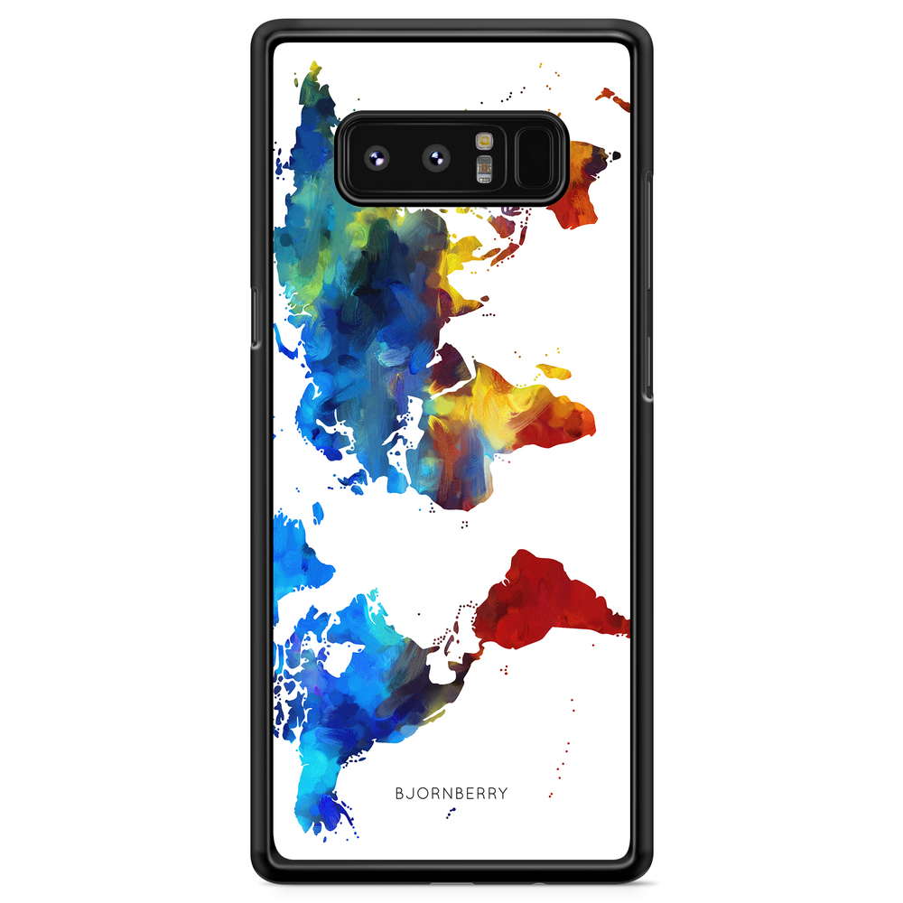 Samsung Galaxy Note 8 Case - World Map