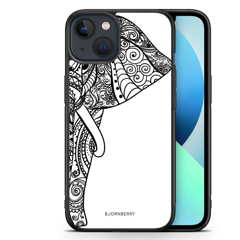 iPhone 13 Mini Case - Mandala Elephant
