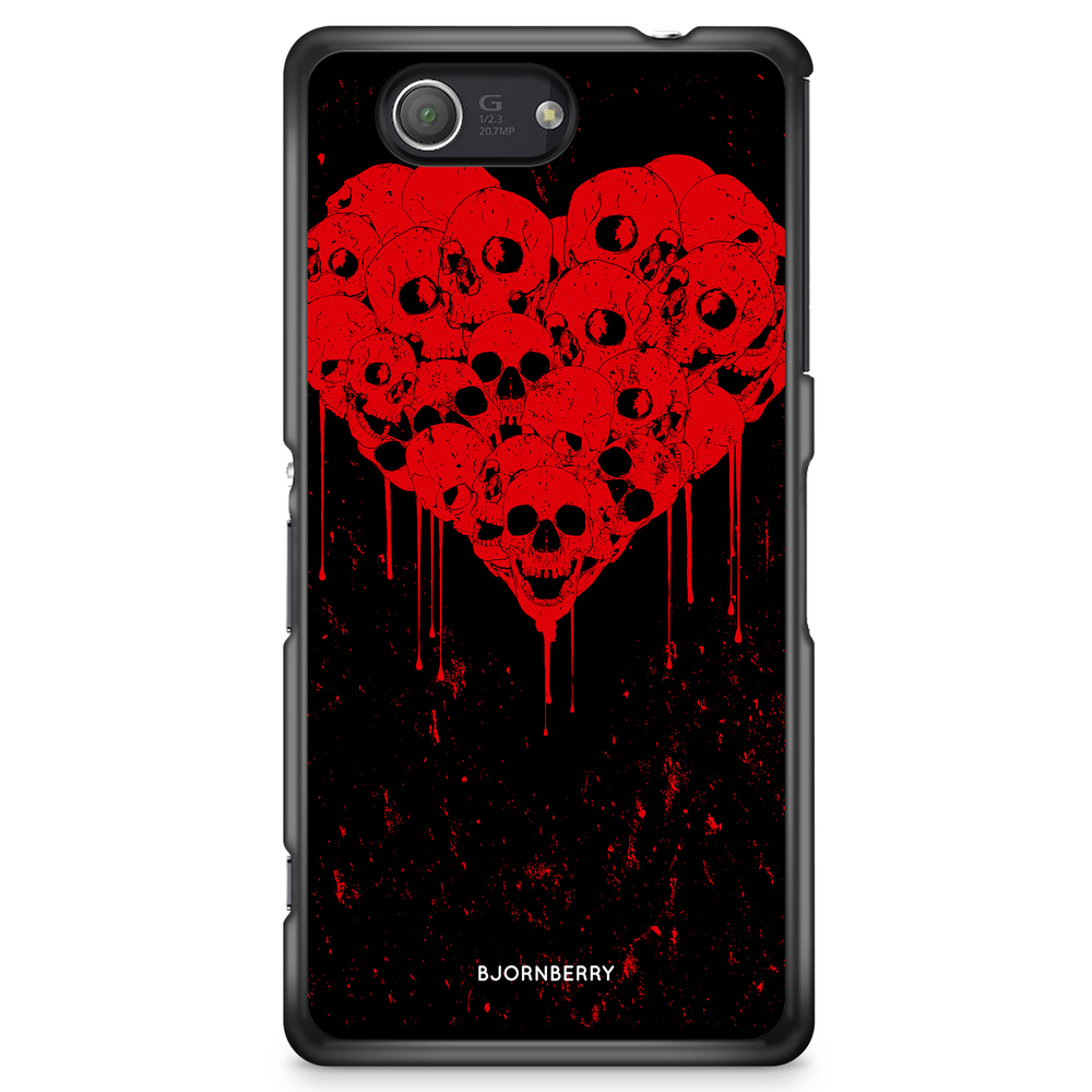 Sony Xperia Z3 Compact Case - Skull Heart