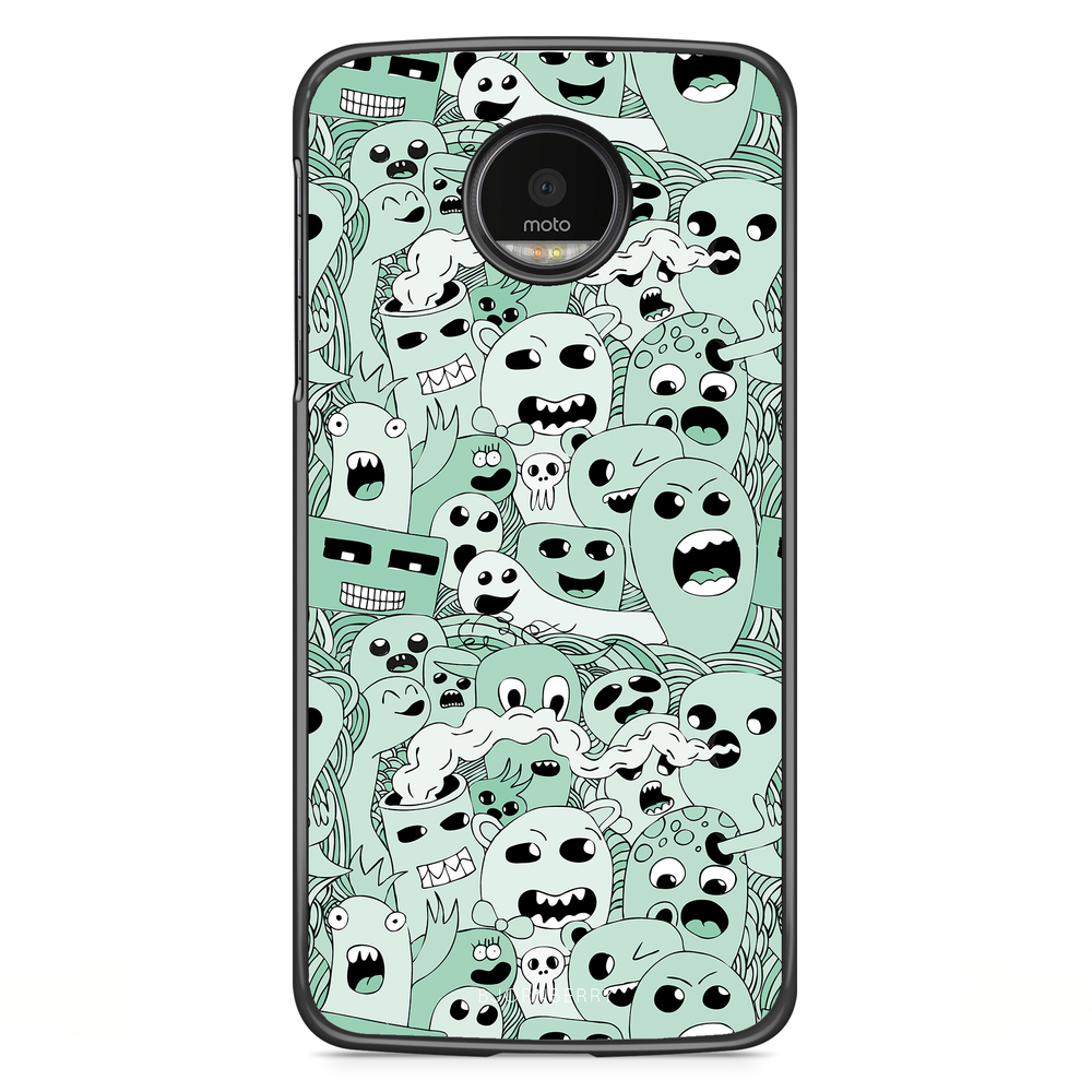 Motorola Moto G5S Plus Case - Ghost Pattern