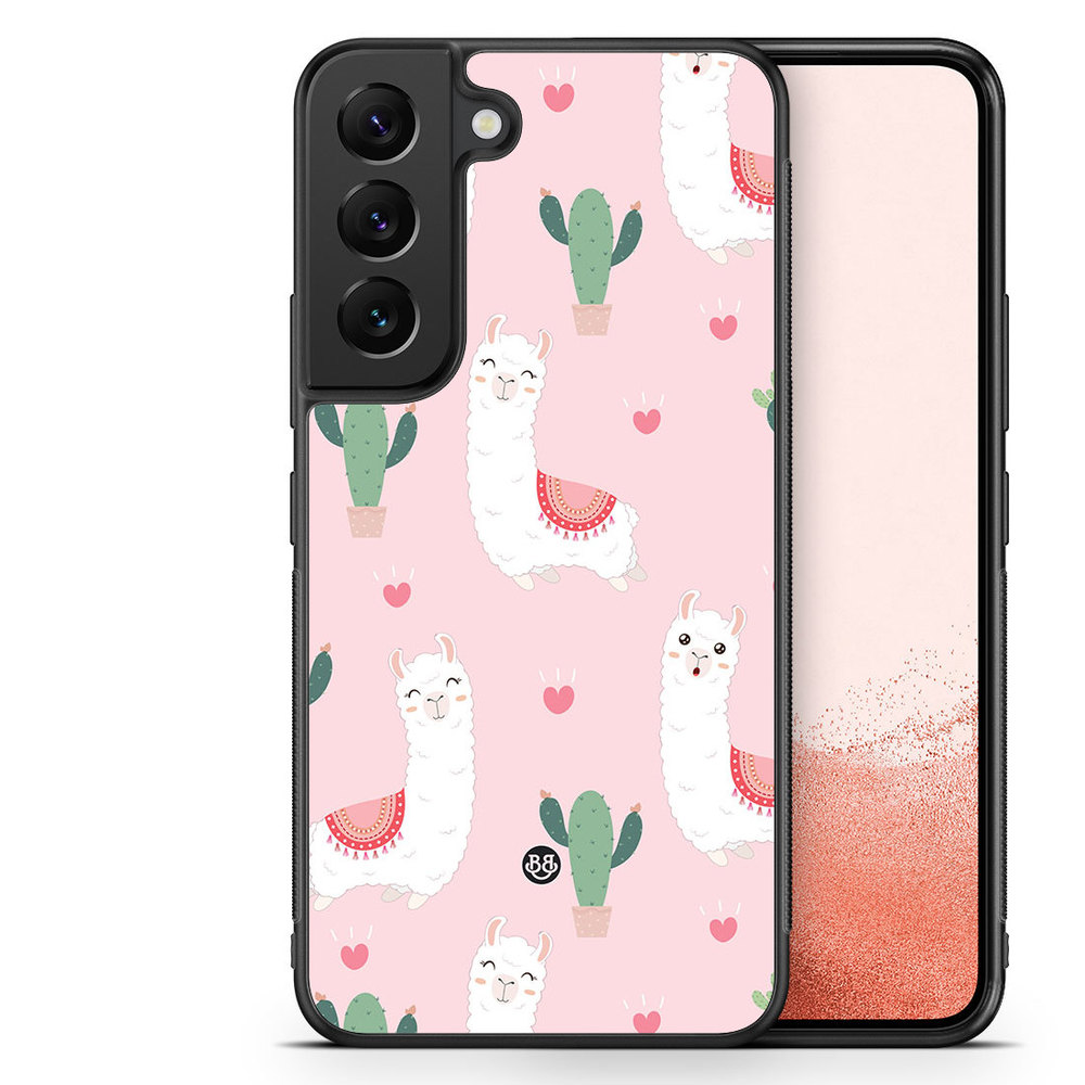 Samsung Galaxy S22 Plus 5G Case - Llama Pattern