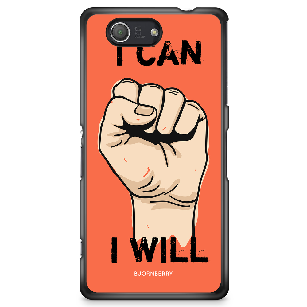 Sony Xperia Z3 Compact Case - I CAN I WILL