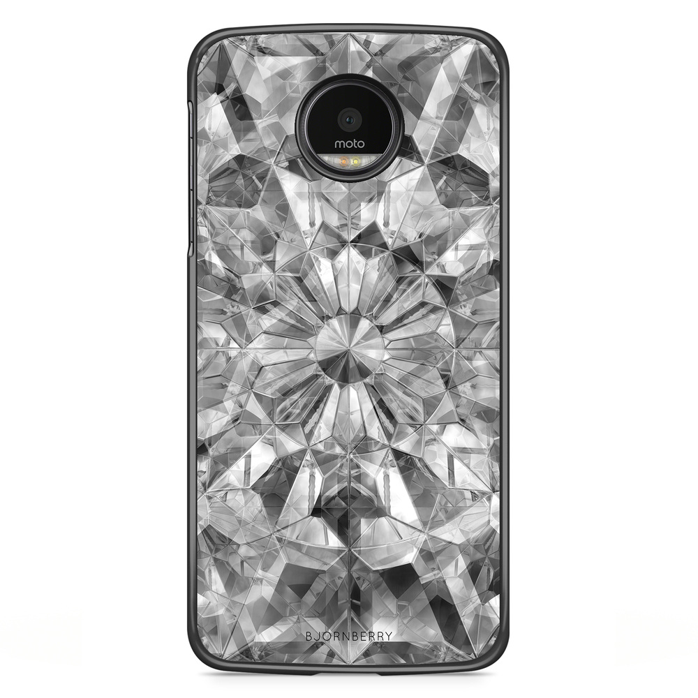 Motorola Moto G5S Plus Case - Grey Crystals