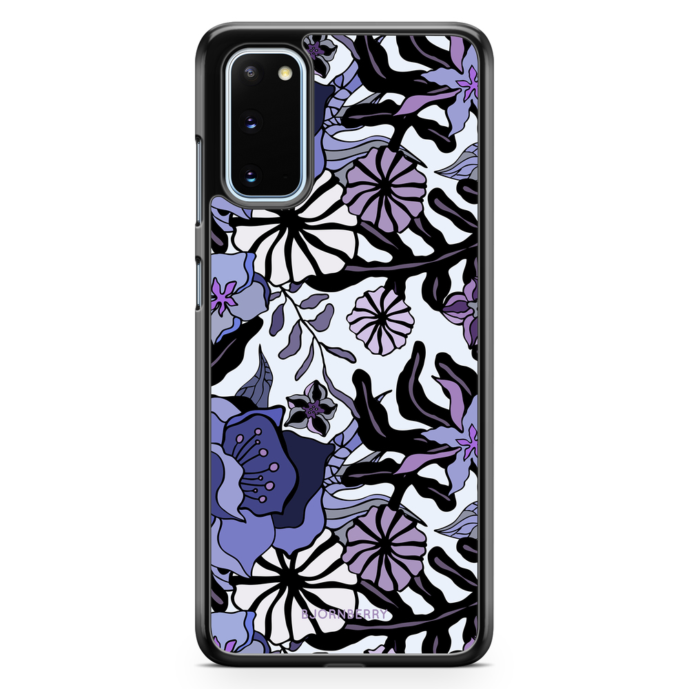 Samsung Galaxy S20 Case - Purple Flowers