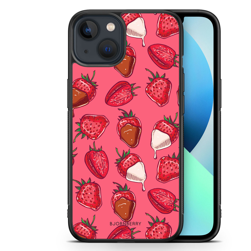 iPhone 13 Mini Case - Strawberry Chocolate