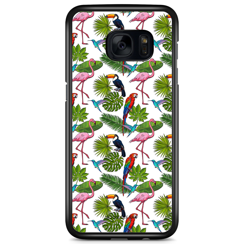Samsung Galaxy S7 Edge Case - Tropical Pattern