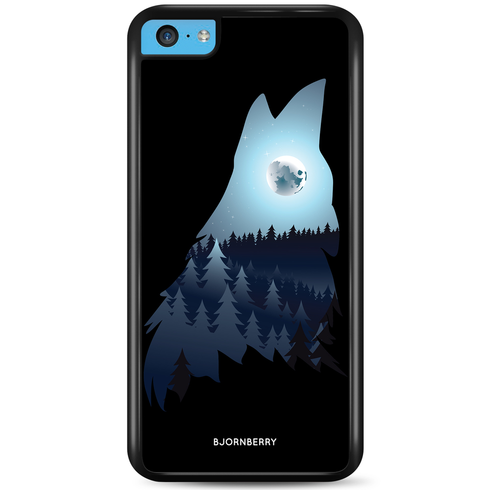 iPhone 5C Case - Forest Wolf