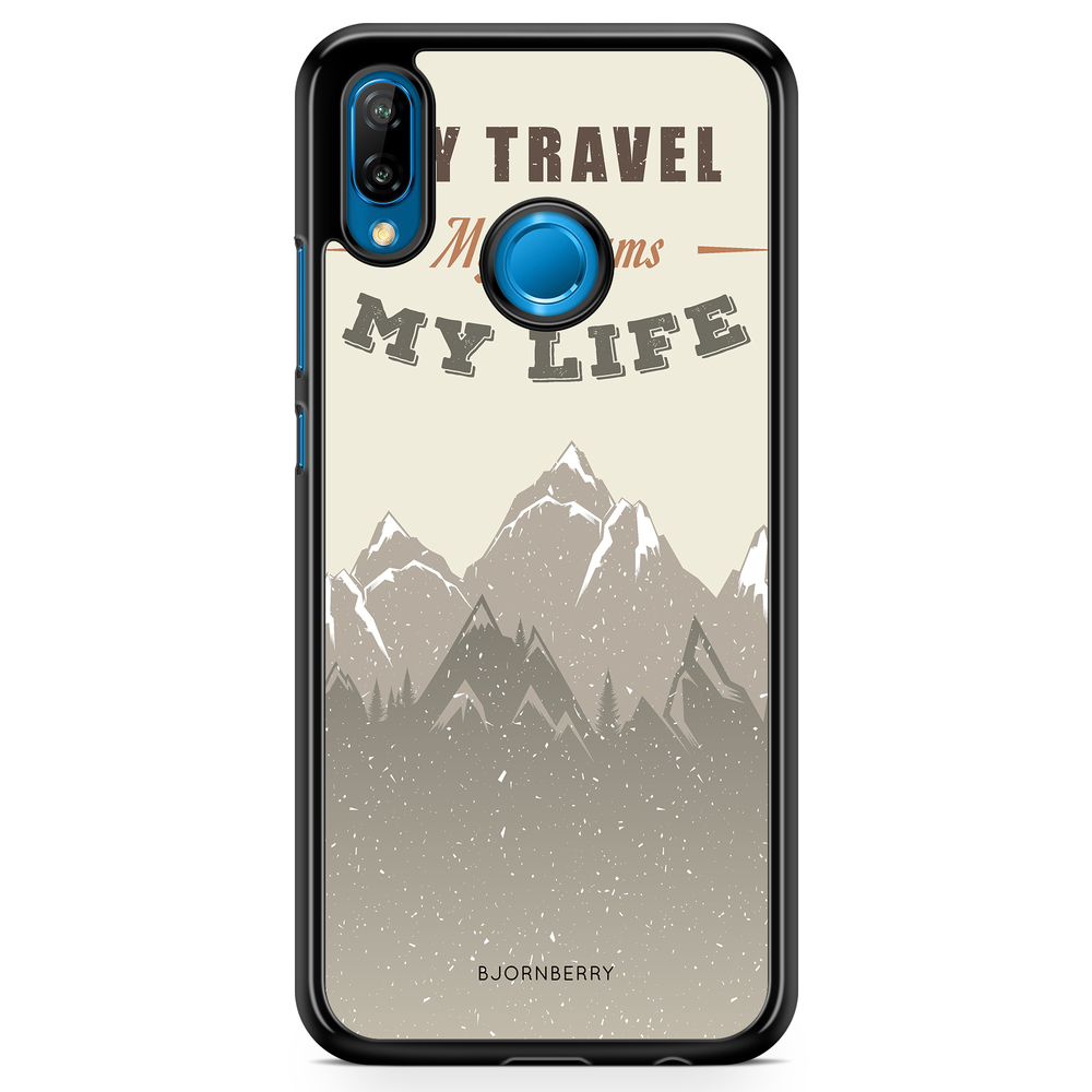 Huawei P20 Lite Case - My Travels, My Life