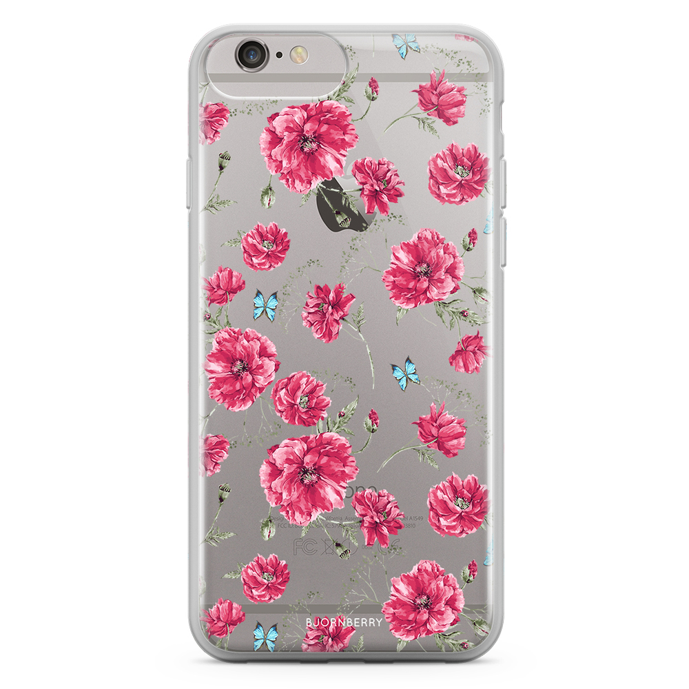 iPhone 6 Plus/6s Plus Fashion Case - Butterflies
