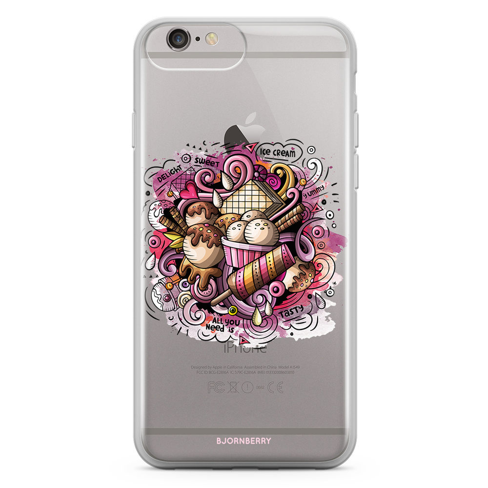iPhone 6 Plus/6s Plus Fashion Case - Ice Cream