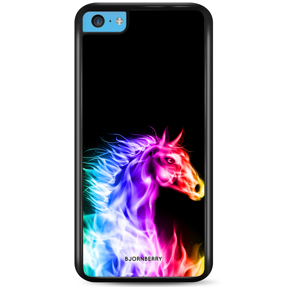 iPhone 5C Case - Flames Horse