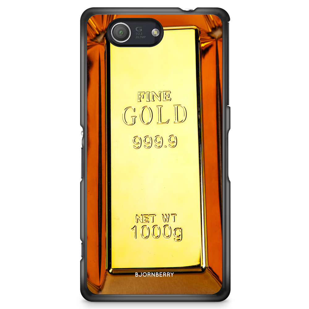 Sony Xperia Z3 Compact Case - Gold Brick