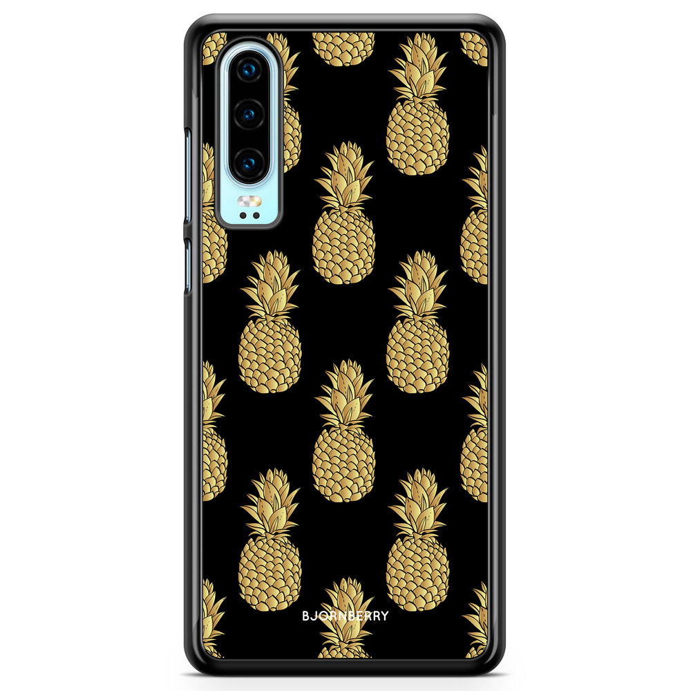 Huawei P30 Case - Gold Pineapples