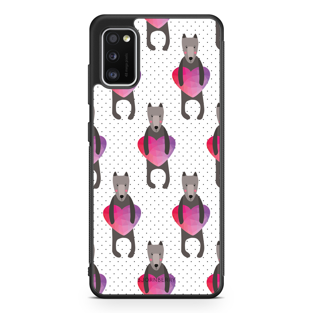 Samsung Galaxy A41 Case - Romantic Dogs