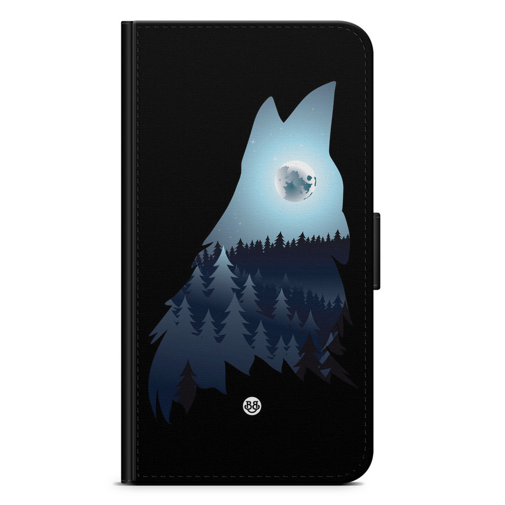 Samsung Galaxy S23 Plus Wallet Case - Forest Wolf