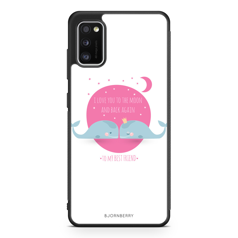 Samsung Galaxy A41 Case - Love You To The Moon