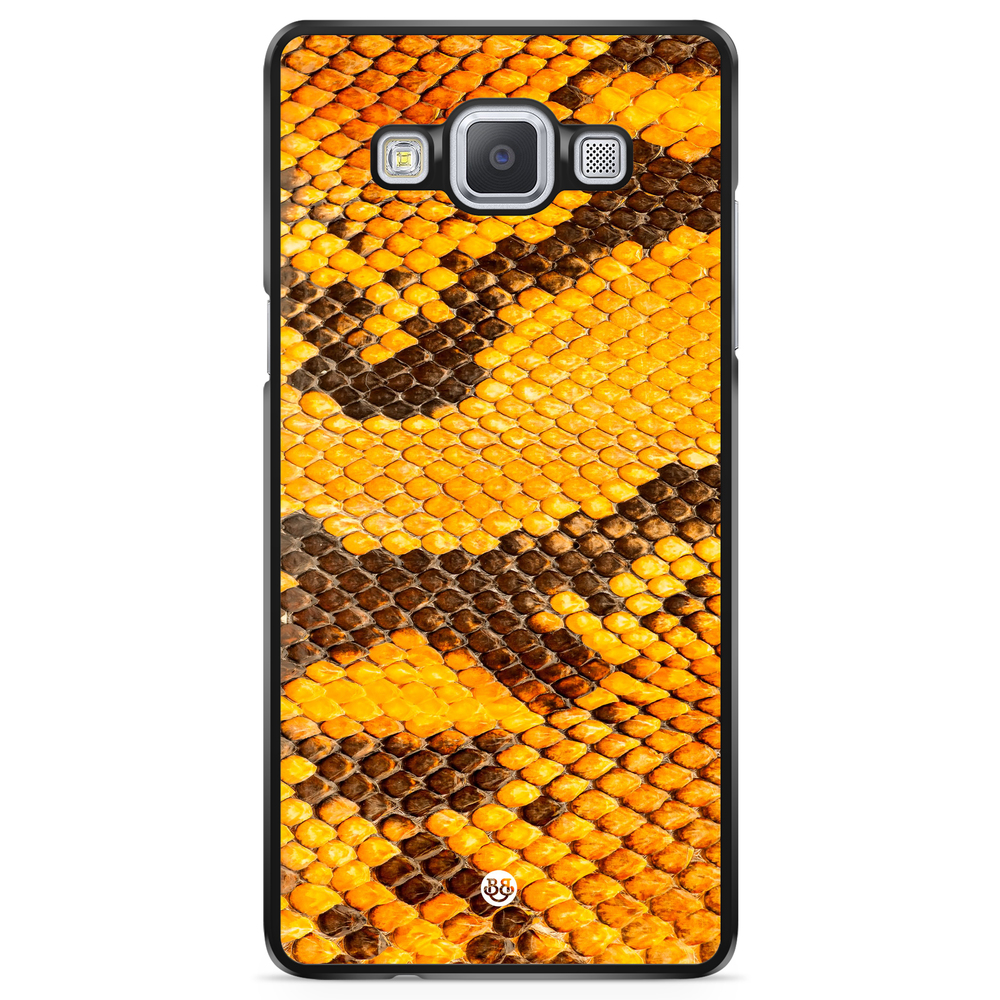 Samsung Galaxy A5 (2015) Case - Yellow Snake