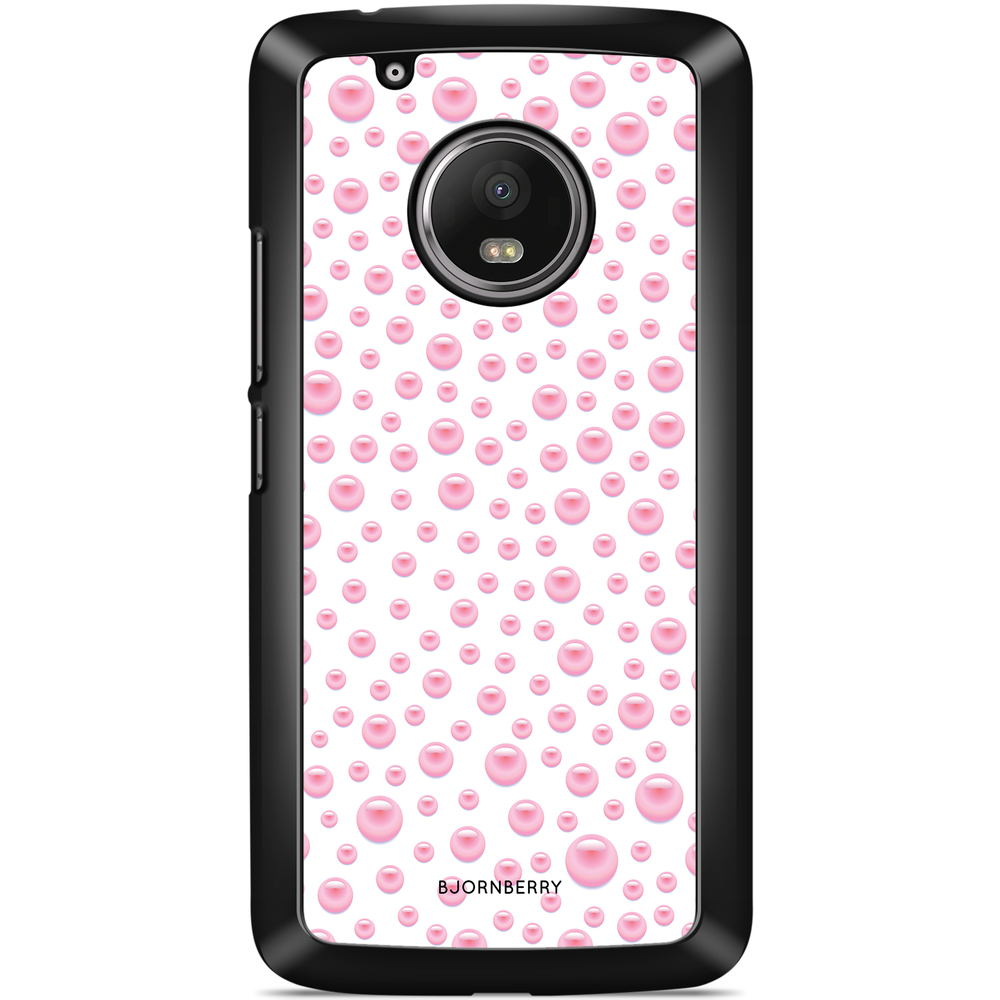 Moto G5 Plus Case - Pink Pearls