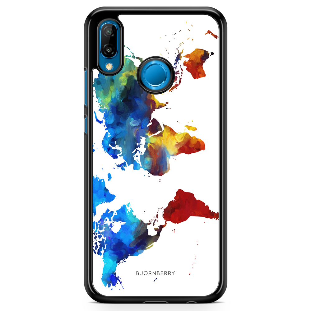 Huawei P20 Lite Case - World Map
