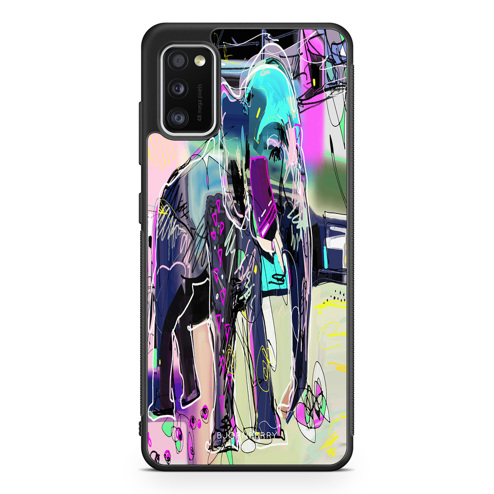 Samsung Galaxy A41 Case - Abstract Elephant