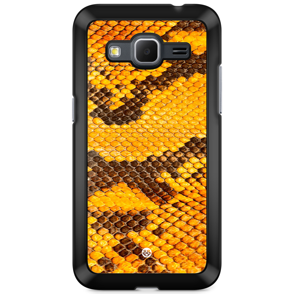Samsung Galaxy Core Prime Case - Yellow Snake