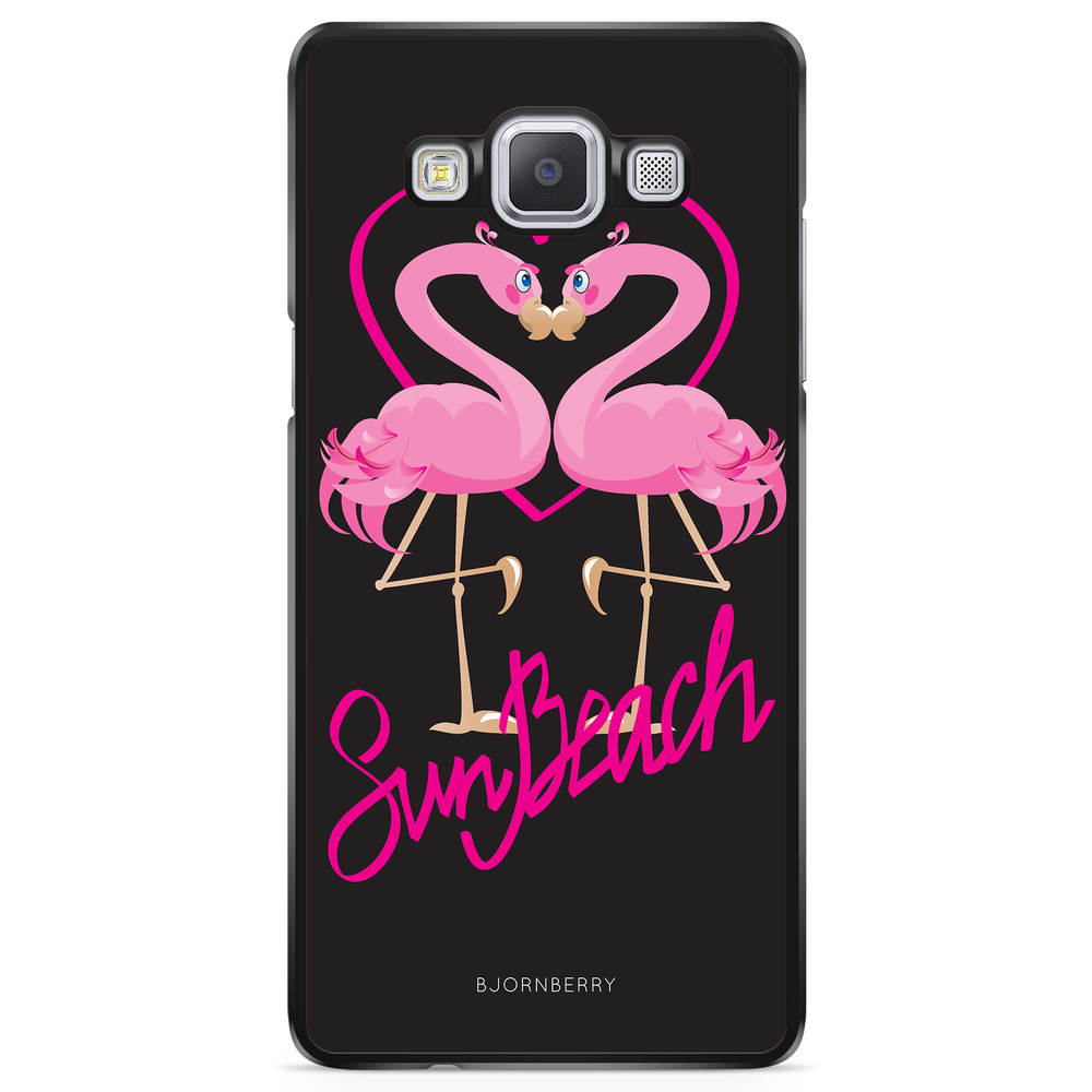 Samsung Galaxy A5 (2015) Case - Sun Beach Flamingo