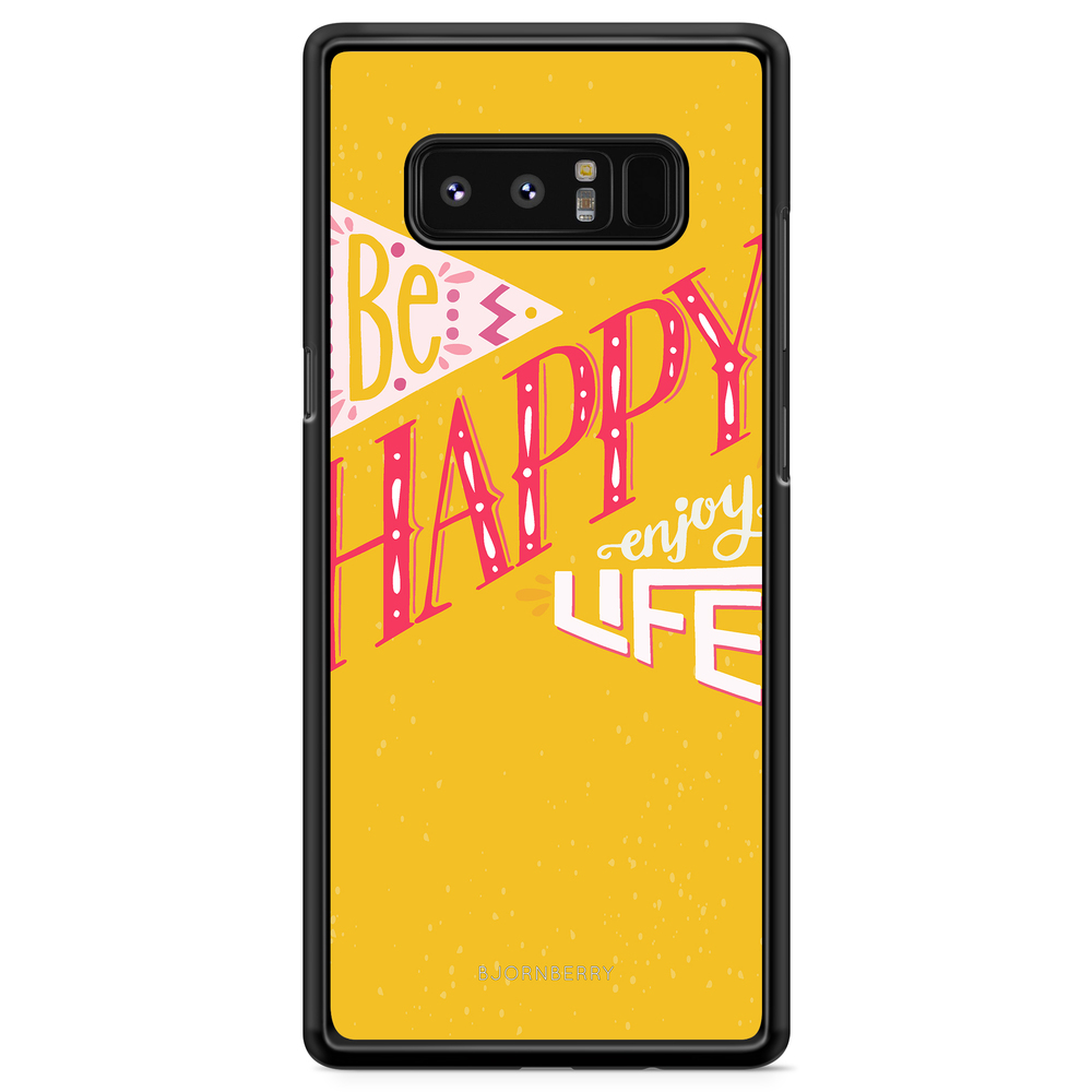 Samsung Galaxy Note 8 Case - Be Happy