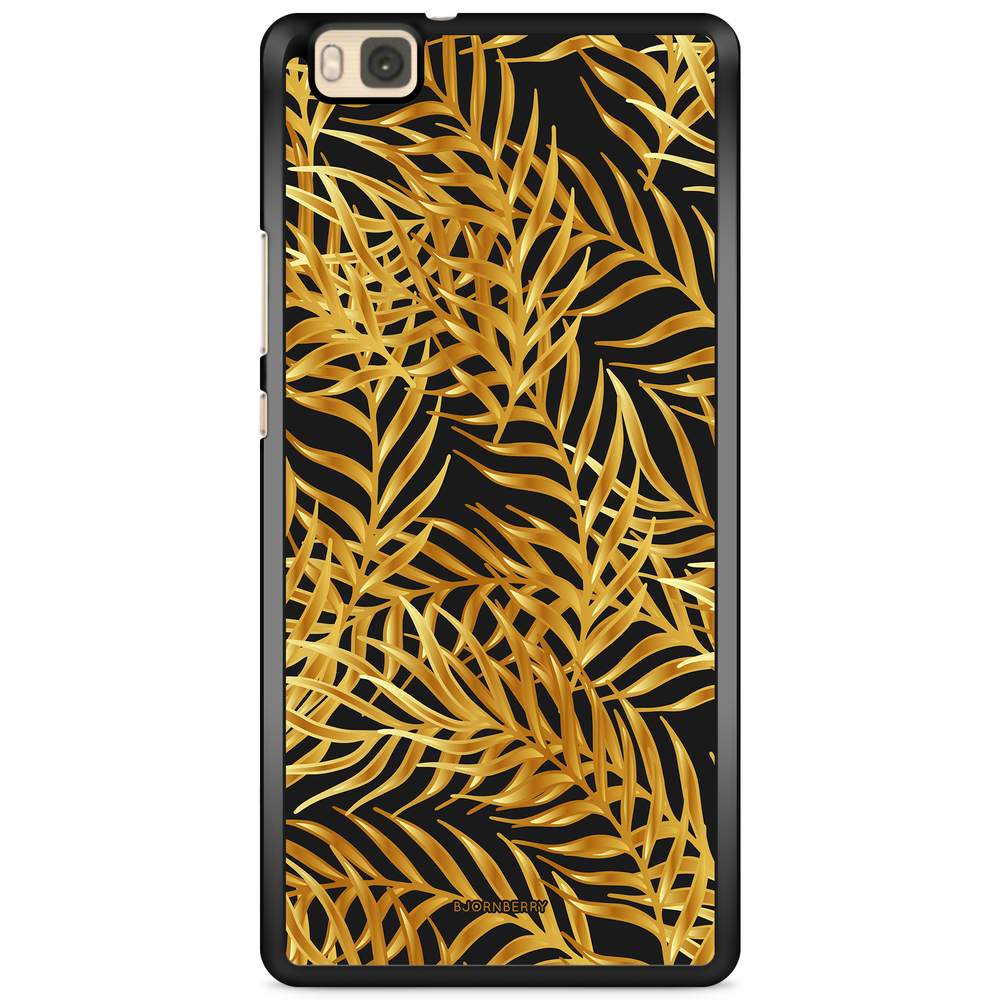 Huawei P8 Lite Case - Gold Palm
