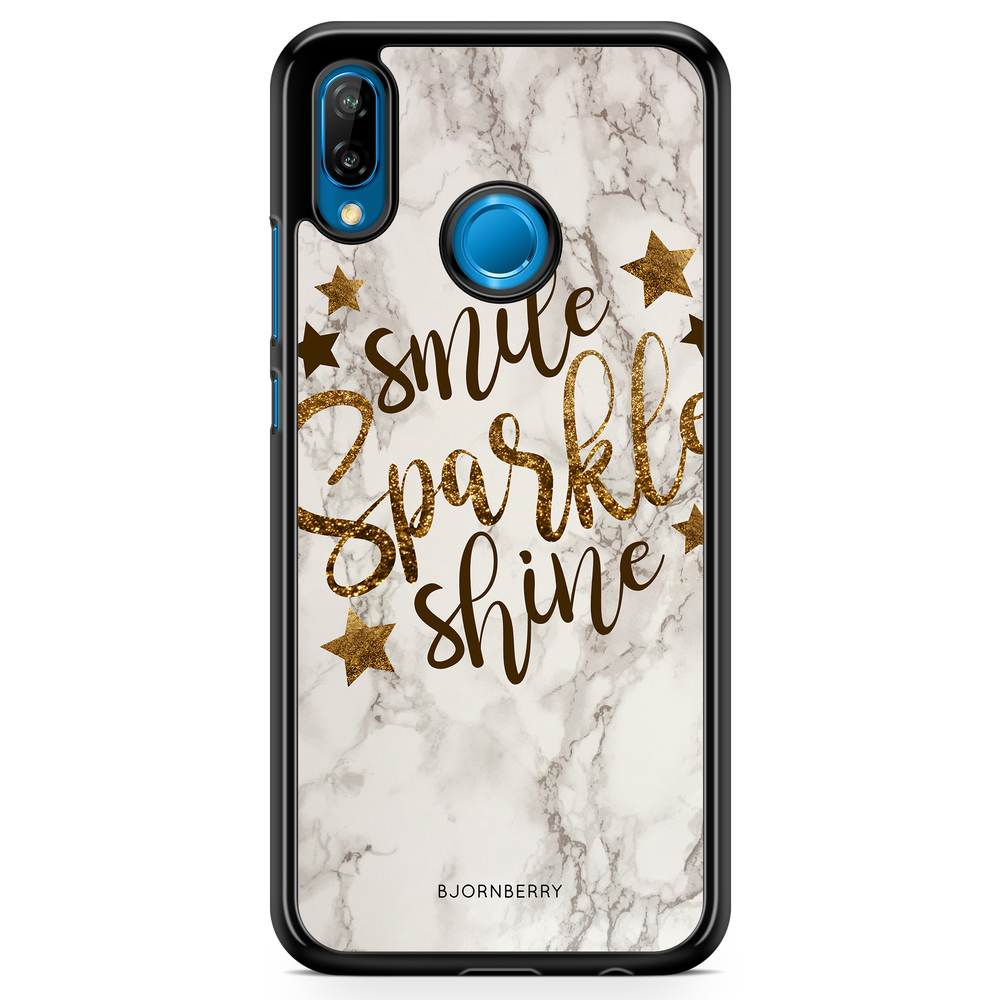 Huawei P20 Lite Case - Smile,Sparkle,Shine