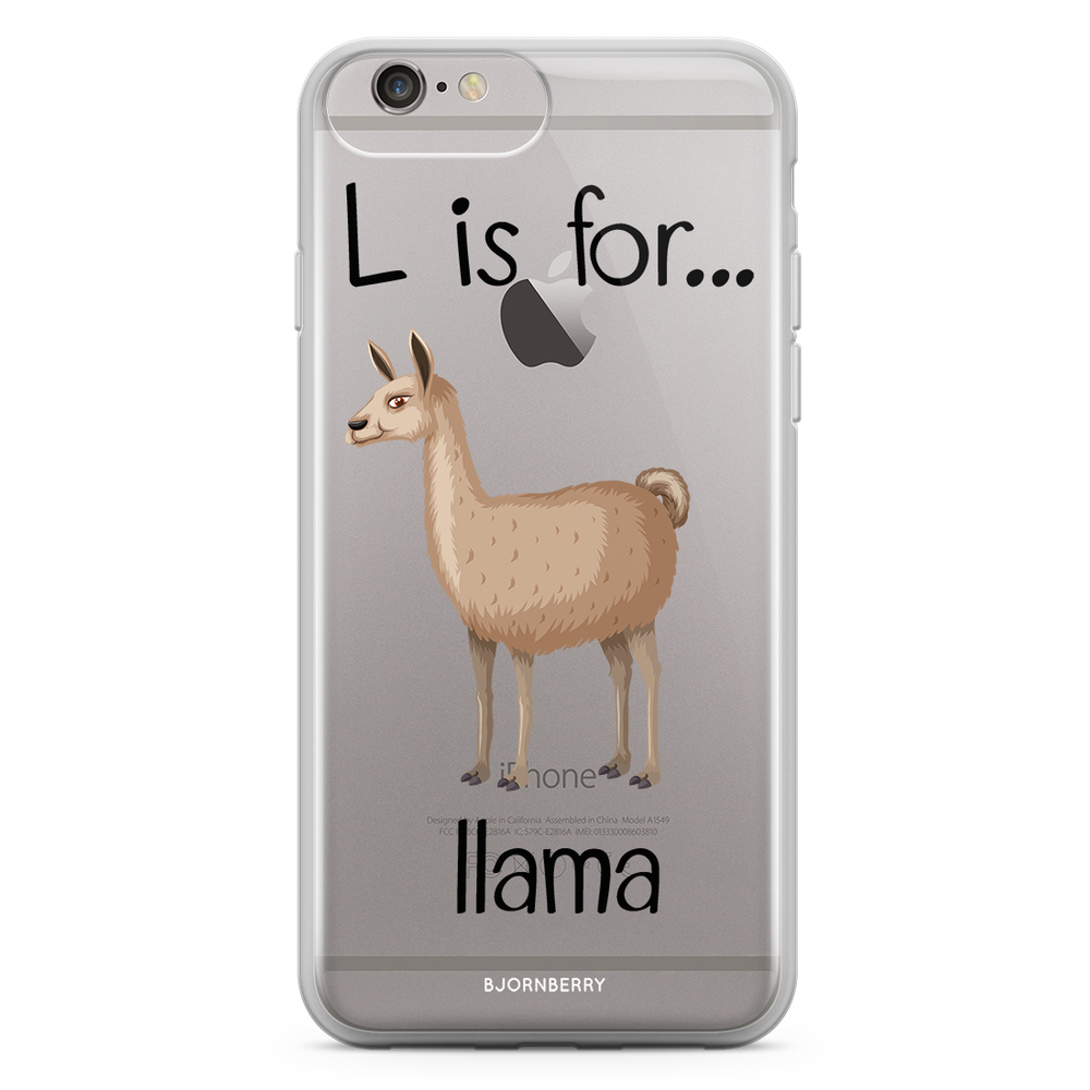 iPhone 6 Plus/6s Plus Fashion Case - L is for Lama