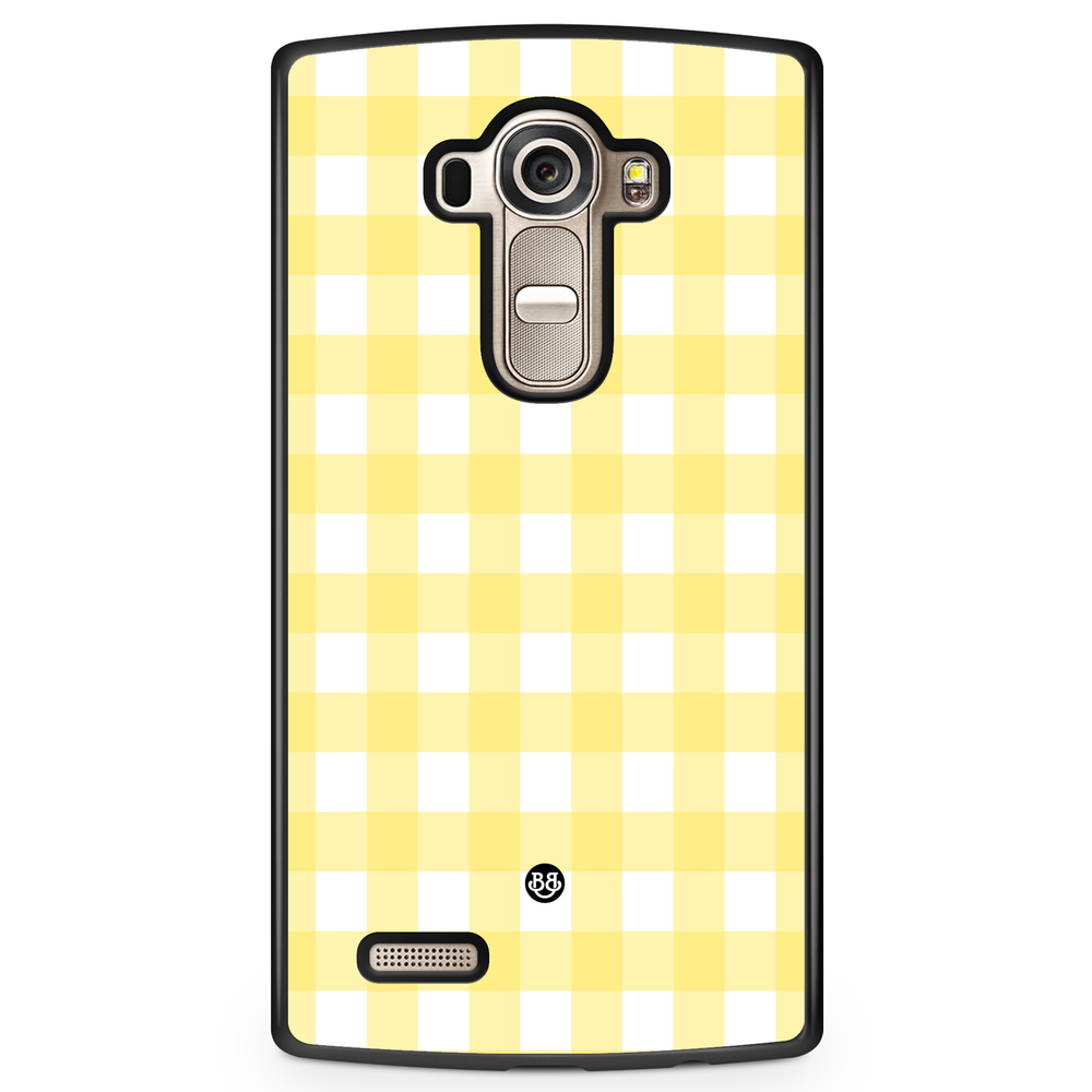 LG G4 Case - SUMMER GARDEN - Lemon Check