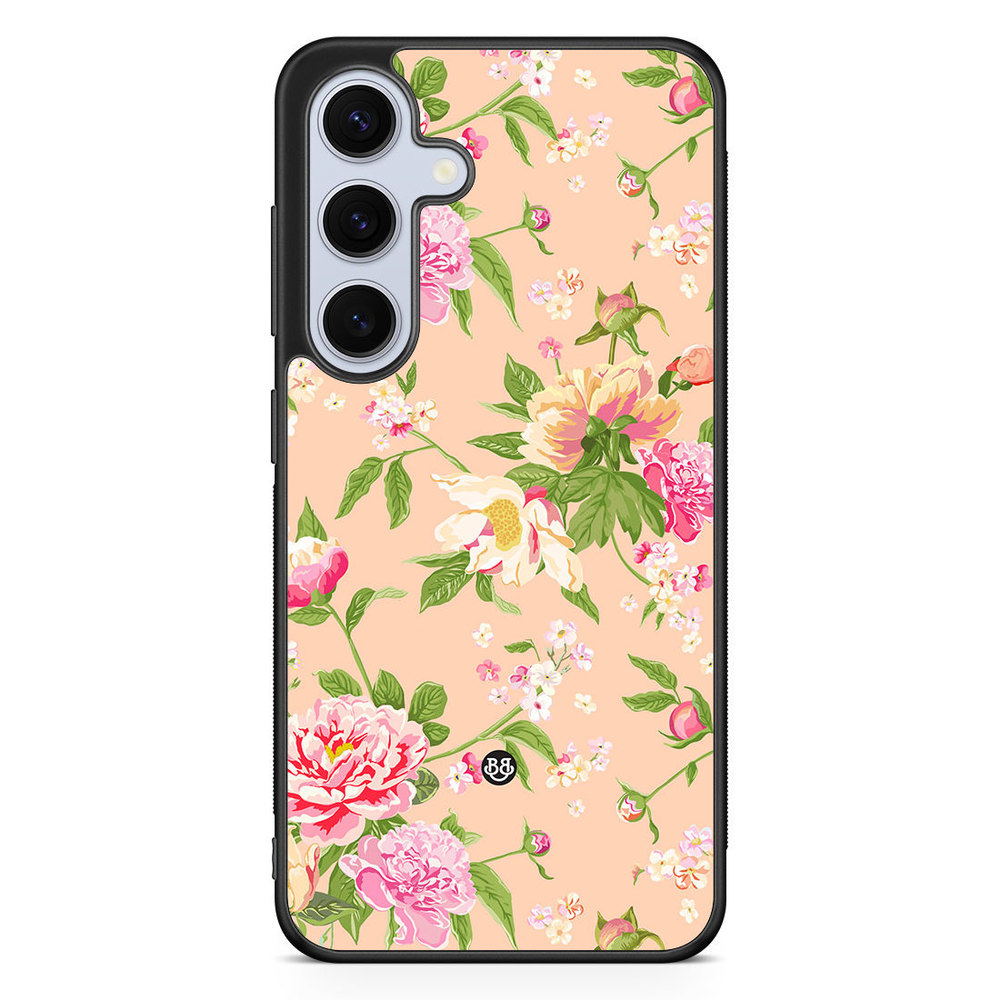 Samsung Galaxy S24 FE Case - Peony Flowers