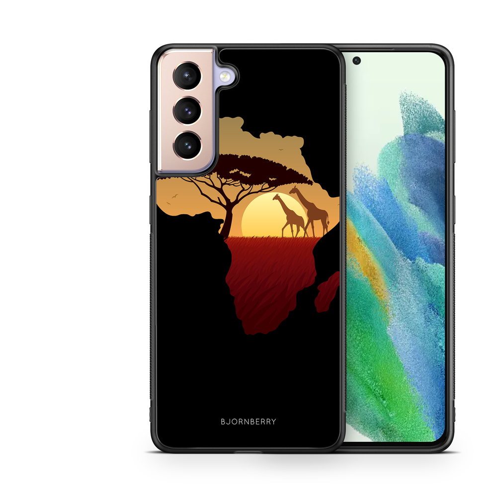 Samsung Galaxy S21 FE 5G Case - Africa Black