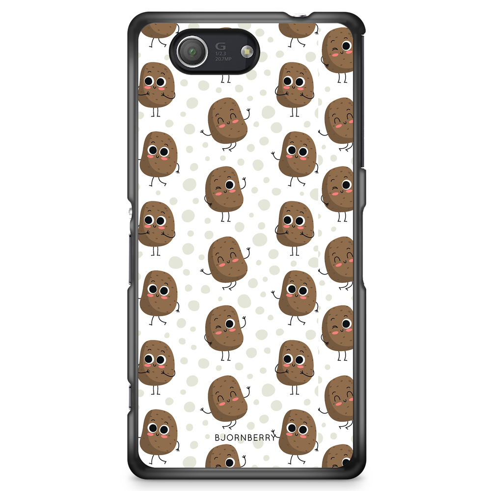Sony Xperia Z3 Compact Case - Cute Potatoes