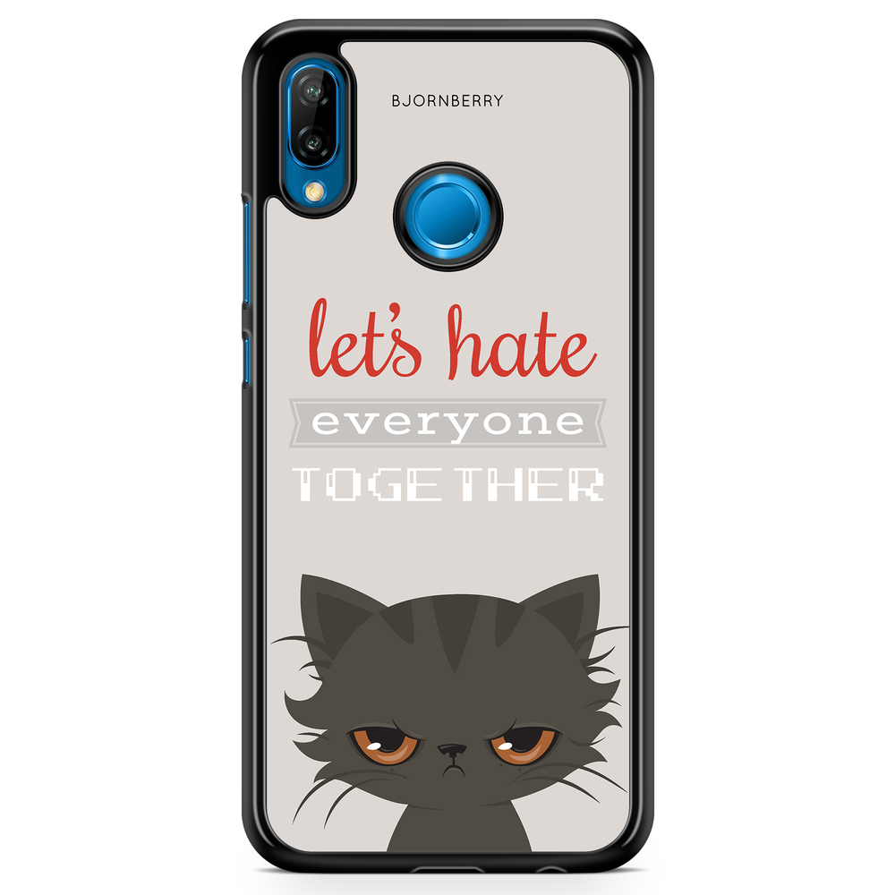 Huawei P20 Lite Case - Angry Cat