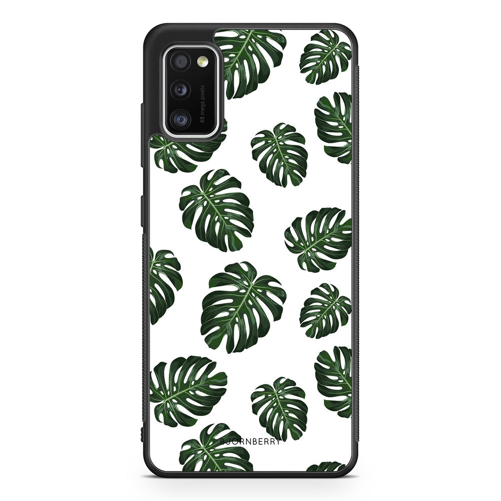 Samsung Galaxy A41 Case - Monstera Pattern