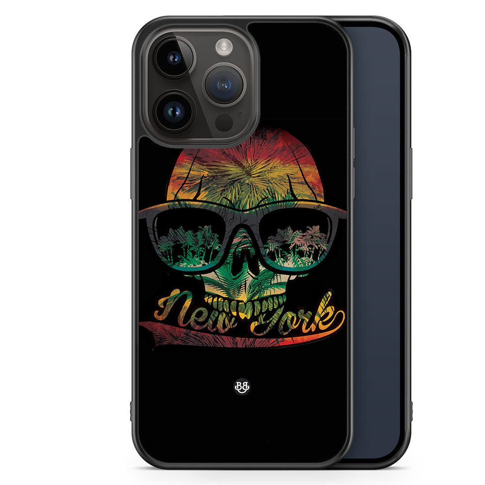 iPhone 14 Pro Max Case - New York Skull