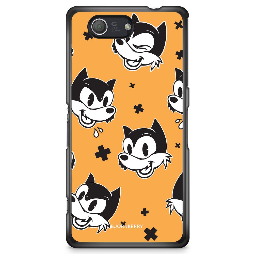 Sony Xperia Z3 Compact Case - Vintage Wolves