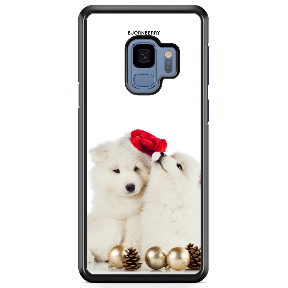 Samsung Galaxy S9 Case - Christmas Dogs