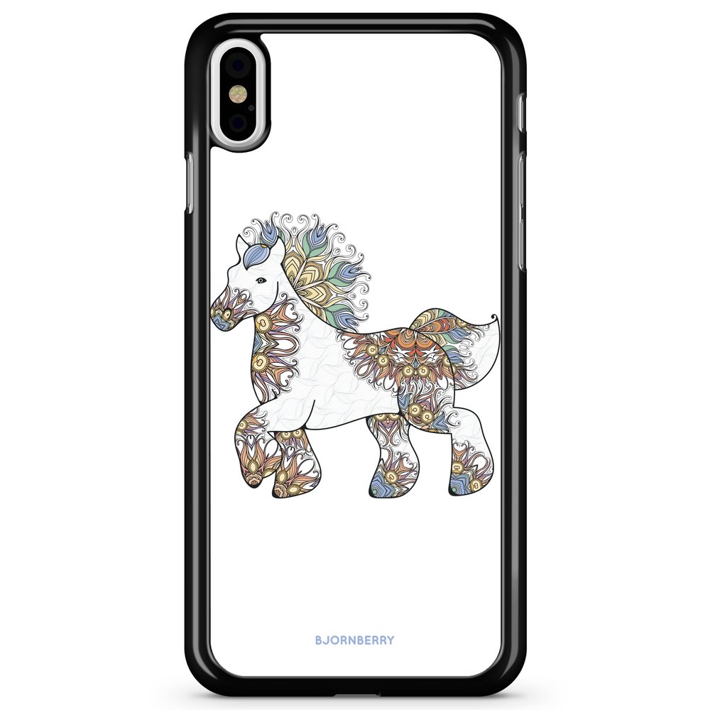 iPhone X / XS Case - Flower Unicorn