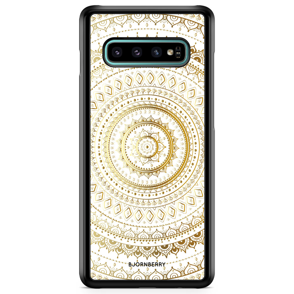 Samsung Galaxy S10 Plus Case - Gold Mandala