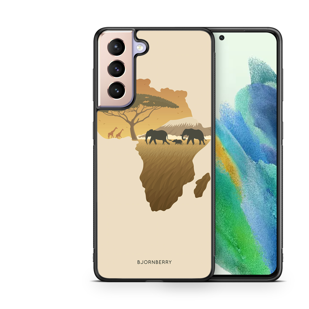 Samsung Galaxy S21 FE 5G Case - Africa Brown