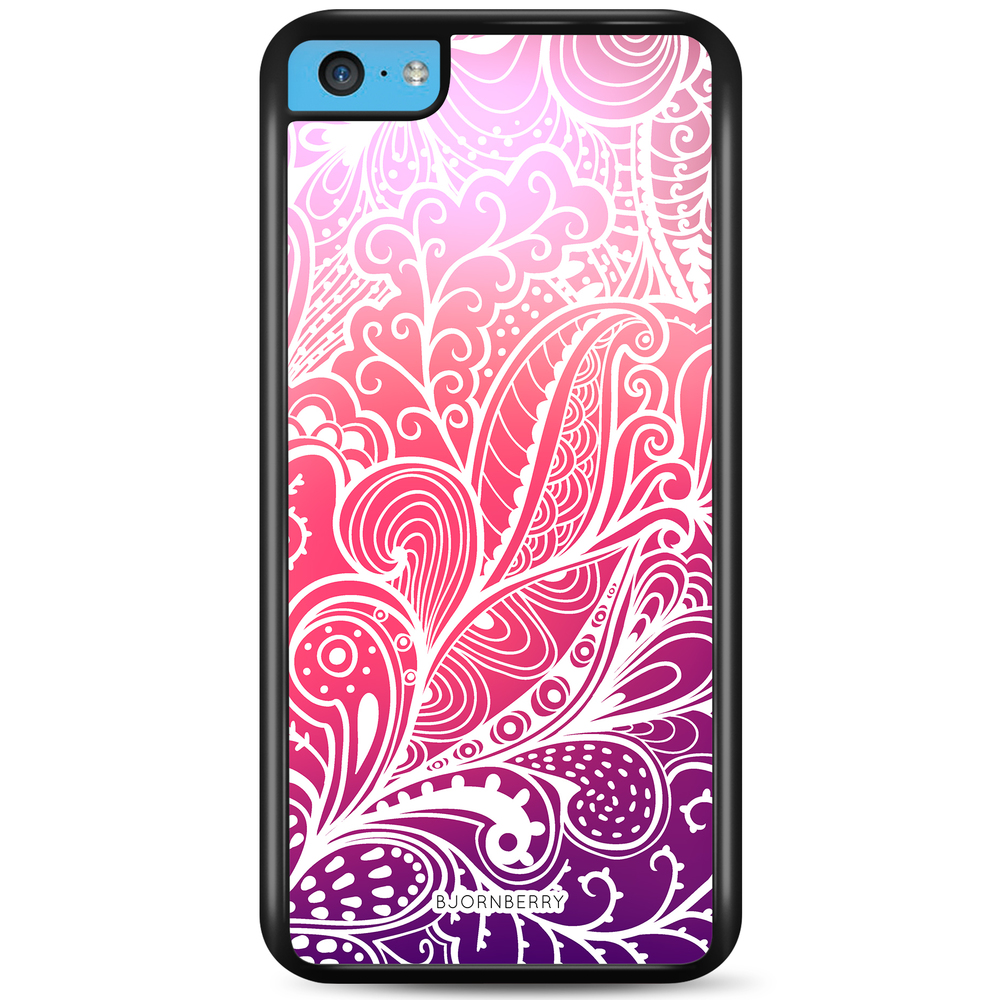 iPhone 5C Case - Colorful Flowers