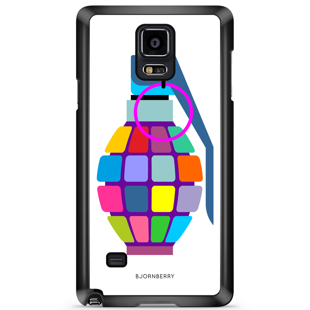 Samsung Galaxy Note 4 Case - Color Hand Granade